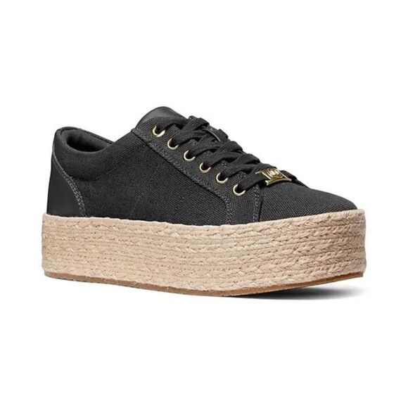 MICHAEL Michael Kors Libby Canvas Espadrille Platform Sneakers in the Size 9.5M - Picture 3 of 6